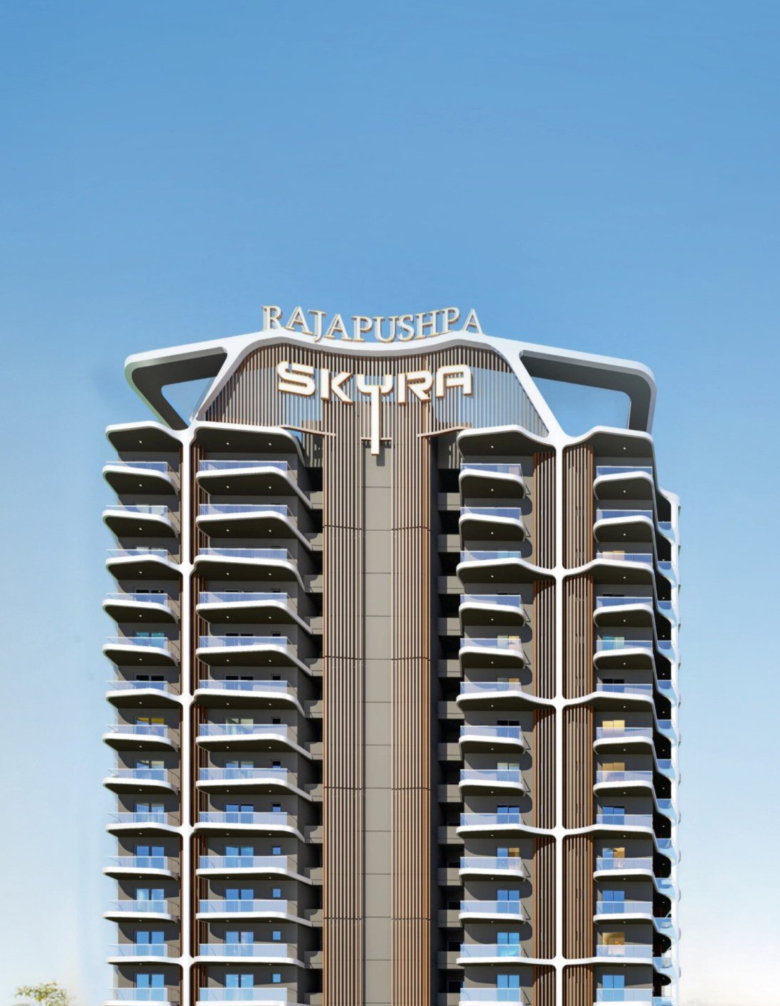 Rajapushpa Skyra luxury high-rise apartments in Neopolis, Hyderabad
